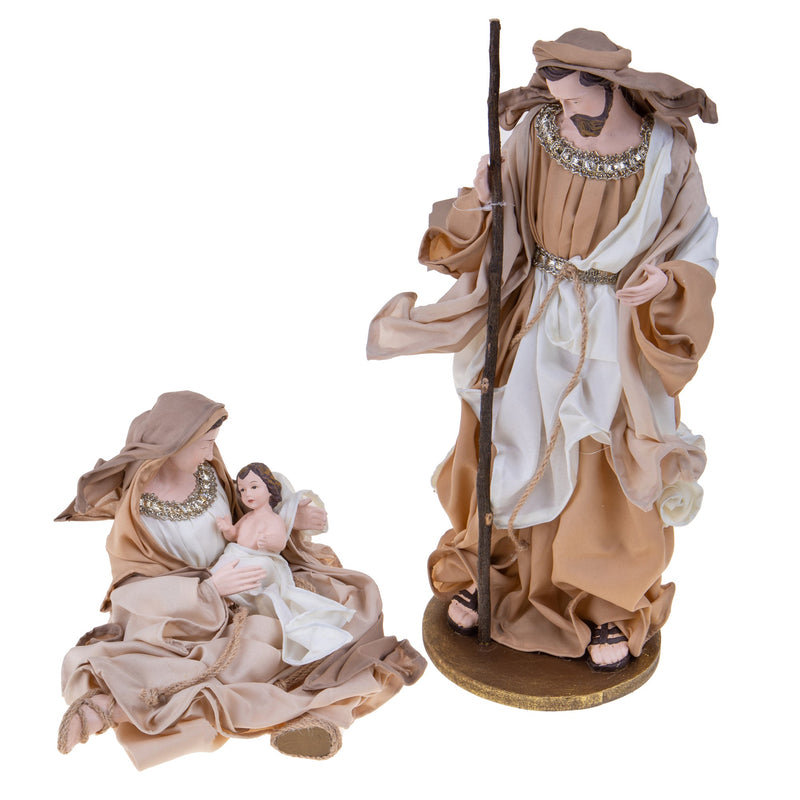 Natività 2 Personaggi H38 cm in Resina