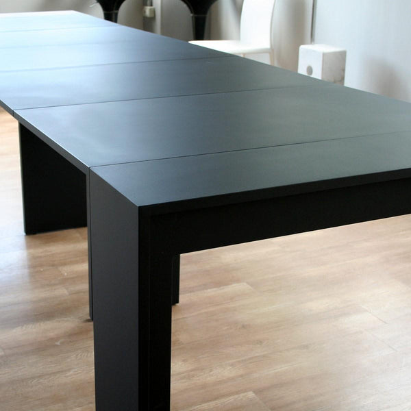 acquista Console extensible en bois H78x42x110/302cm Itamoby Rainbow Matt Black Classic