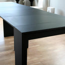 Consolle Allungabile in Legno H78x42x90\/302cm Itamoby Arcobaleno Bianco Lucido