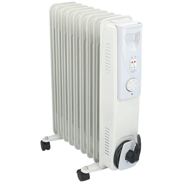 online Stufa Termosifone ad Olio 9 Elementi 2000W Termostato Regolabile e Ruote Alpina