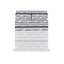 Set Lenzuola con Stampa Sopra Sotto e Federe Linea River Oka Varie Misure