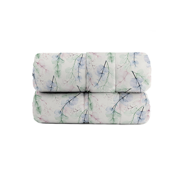 Trapunta Invernale Karma in Poliestere Bouquet Blu Varie Misure prezzo