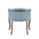 Poltrona Coreen in Velluto Grigio 61x61x71 h cm in Legno Grigio