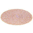 Set 4 Tovagliette Ø38 cm  in Paglia e Carta VdE Tivoli 1996 Spiral