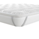 Topper Trapuntato 600 gr/mq con Elastici Plus Bianco Varie Misure
