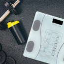 Bilancia Pesapersone Digitale Max 180 Kg in Vetro con App Bluetooth Bianca 