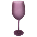 Set 6 Calici Frosted Happy Hour Provence in Vetro VdE Tivoli 1996 Lavanda