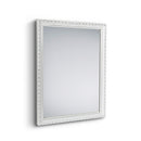 Specchio da Parete 34x45x2 cm in Legno Lola Bianco