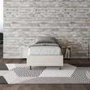 Letto Singolo Azelia Bianco Varie Misure