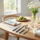 Servizio Set di Posate 24 pezzi in Acciaio Inox Eme Brio Azzurro 63