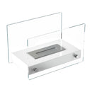 Camino a Bioetanolo da Tavolo 39x25,2 cm Flig Oakland Mini Bianco