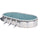 Piscine Hors Sol Ovale 730x375xh120 cm en Acier et PVC Gre Finland