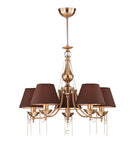 Lampadario Royal Classic in Metallo Chester Ottone