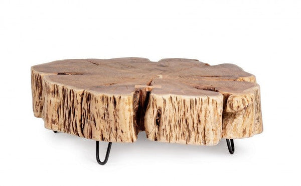 sconto Table basse Eneas Tree 90x90x30h cm