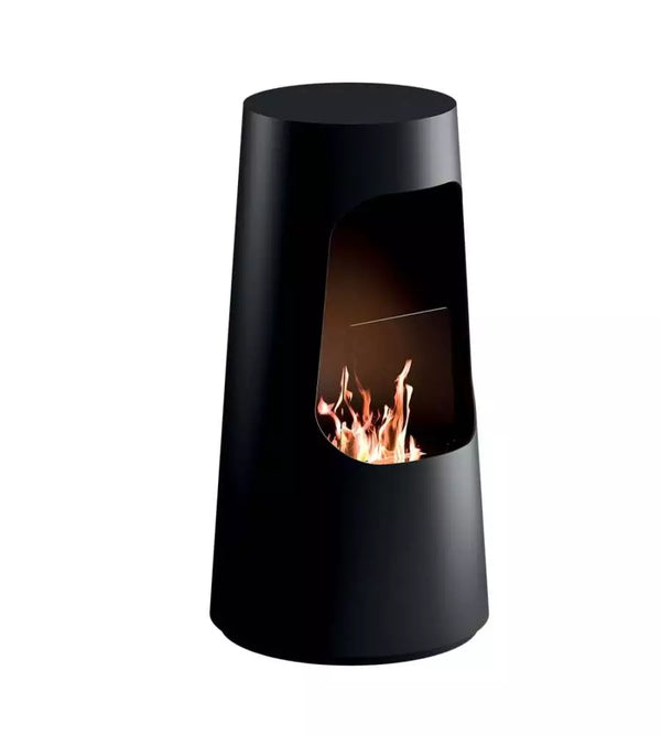 prezzo Cheminée Bioéthanol au Sol Ø50x96 cm Dubai Noir