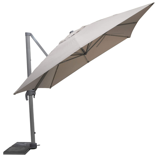 Ombrellone da Giardino Decentrato 3x4m in Alluminio Alba Grigio prezzo