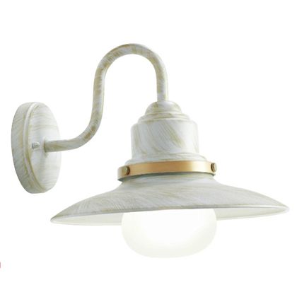 acquista Applique en Low Color Blanc et Or pour Outdoor Line Fisher Sovil