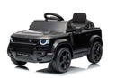 Macchina Elettrica per Bambini Licenza Land Rover Defender Small 12V con Telecomando Nero