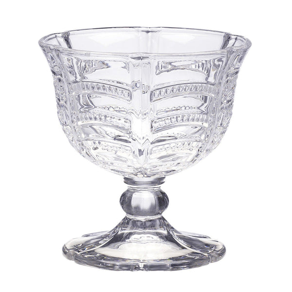 sconto Lot de 6 Coupes à Glace Cocktail Louxor Macédoine en Verre Transparent Kaleidos