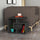 Table basse 54x40x45 cm Labirent anthracite