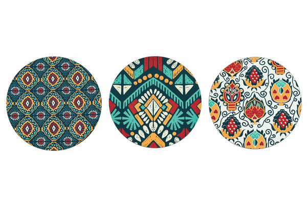 Lot de 3 sets de table ronds VdE Tivoli 1996 Mon Afrique online