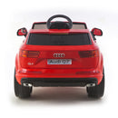 Macchina Elettrica per Bambini 12V con Licenza Audi Q7 Rosso