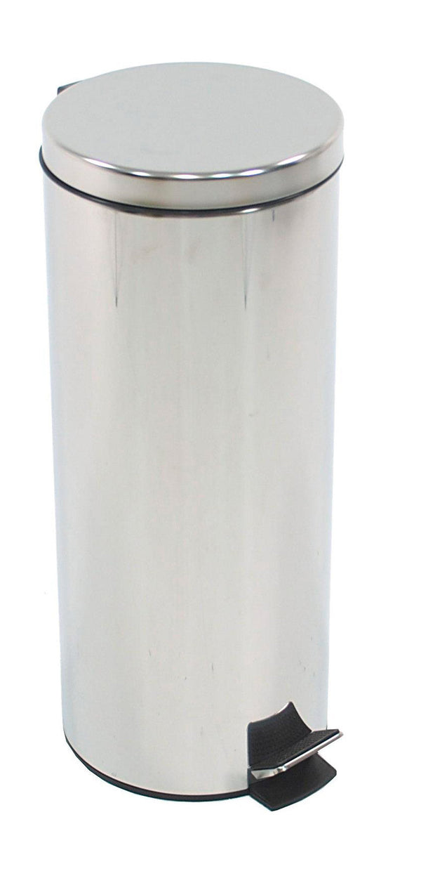 Poubelle en acier à pédale 20l ø25H62cm online