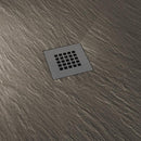 Piatto Doccia in Pietra  Pedrinelli Ardesia Stone Side Tortora Varie Misure