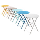 Set Tavolino e 2 Sedie Pieghevoli da Giardino Teresa Blu Niagara 