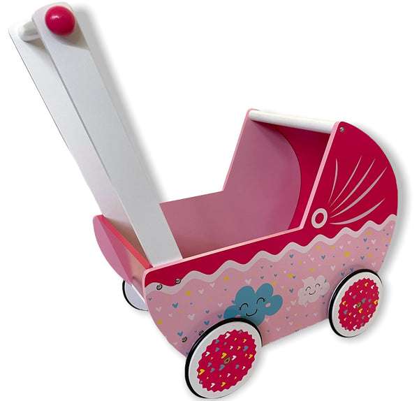 prezzo Landau de poupée 52x55x26 cm en bois