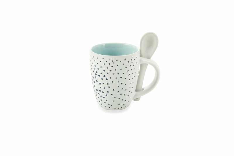 Set 24 Tazzine da Caffè Ø6x9 cm in Gres Villa d'Este Home Tivoli Marea