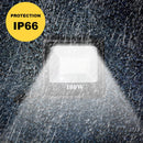 Faro a led da esterno 6500K luce fredda da muro 100W impermeabile IP66