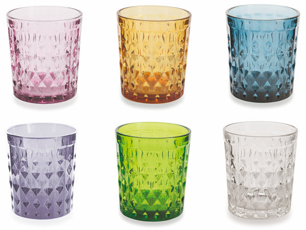 Pack de 6 verres à eau en verre 350ml VdE Tivoli 1996 Fidji sconto