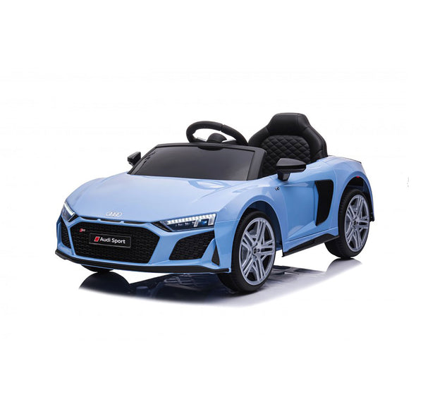 Macchina Elettrica per Bambini 12V Licenza Ufficiale Audi R8 New Spyder con Telecomando e Sedile in pelle Blu sconto