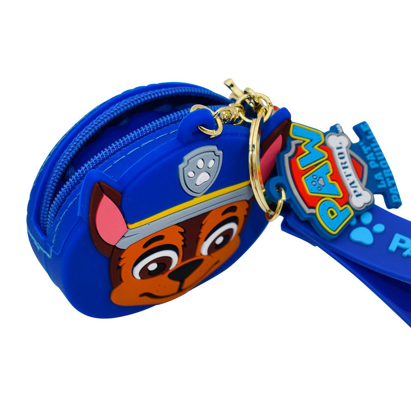 Set 24 Portamonete per Bambini in Silicone Paw Patrol Rosa Blu e Rosso