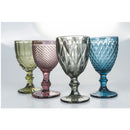 Set 4 Calici Blend in Vetro VdE Tivoli 1996 4 Colori Differenti
