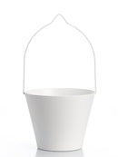 Secchiello per Rubinetti Porta-Secchio 25x23x18 cm in Alluminio Belfer 42/SC Bianco