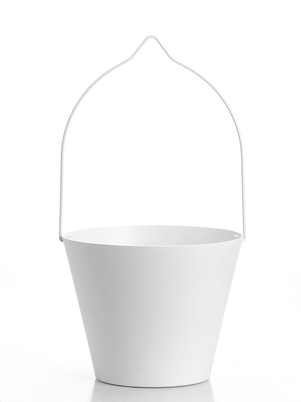 acquista Secchiello per Rubinetti Porta-Secchio 25x23x18 cm in Alluminio Belfer 42/SC Bianco