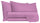 Ensemble de draps doubles dessus et dessous et taies d'oreiller couleur unie lilas