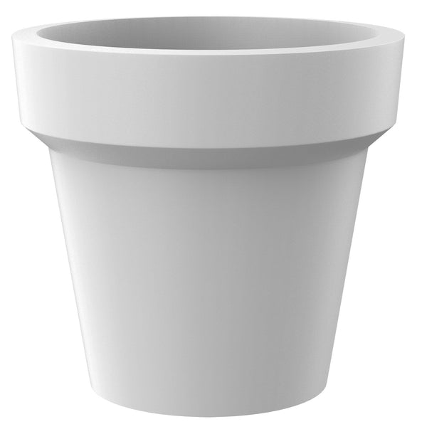 Vase Arkema POT M en résine blanche Ø115x105 cm prezzo