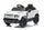Macchina Elettrica per Bambini Licenza Land Rover Defender Small 12V con Telecomando Bianco