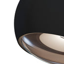 Lampada da parete Outdoor in Alluminio Stream Nero