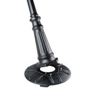 Base Mobile Portatile per Pali Tipo Piccolo Nero Sovil