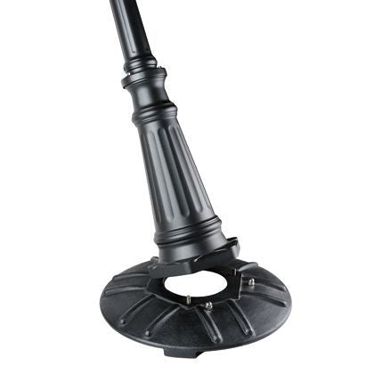 online Base Mobile Portable pour Poteaux Petit Type Noir Sovil