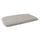Maxi coussin rembourré et matelassé pour chiens et chats en microfibre gris clair