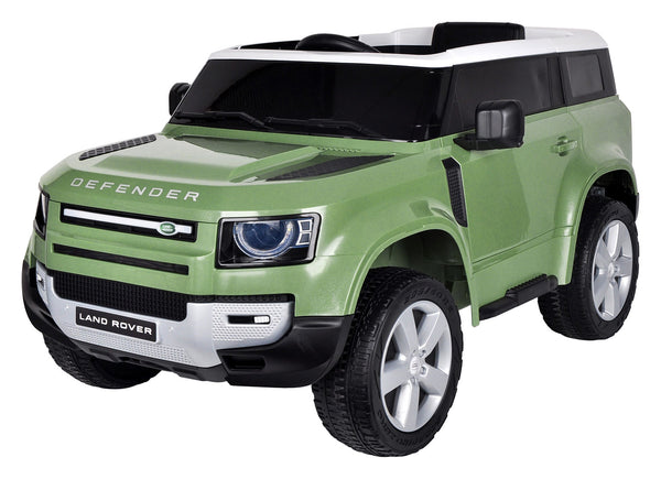 Macchina Elettrica per Bambini Licenza Ufficiale Land Rover Defender 12V 7Ah Verde acquista