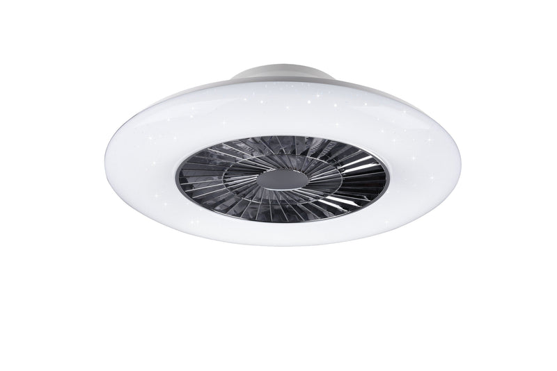 Plafoniera Ventilatore da Interno a led in Plastica