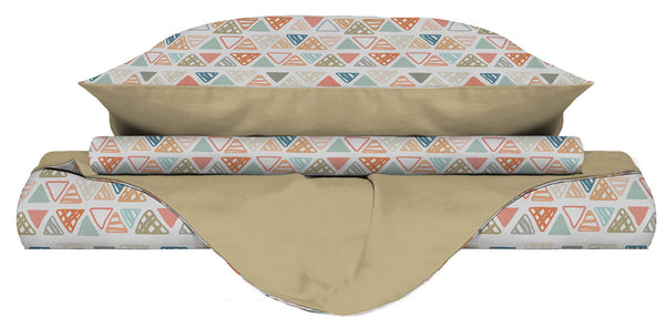Housse de couette double face avec différentes taies d'oreiller imprimées différentes tailles prezzo