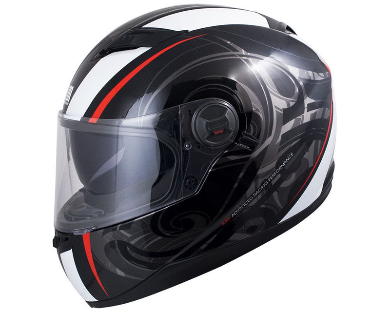 Casco Integrale per Scooter Visiera Lunga CGM Los Angeles 308G Rosso Varie Misure
