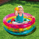 Piscina Gonfiabile Baby 86x25H cm per Bambini con Palline Colorate Intex